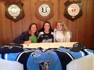 4 year senior - Cailey H - after signing her National Letter of Intent